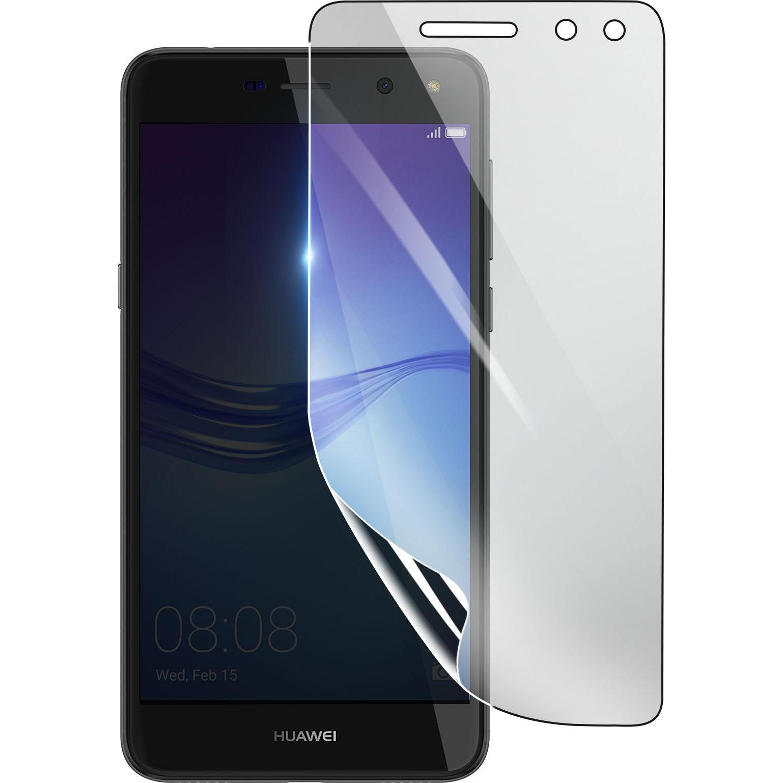 3MK Hydrogel Bildschirmfolie für Huawei Y6 2017 (1 Stück, Huawei Y6 (2017)), Smartphone Schutzfolie, Transparent