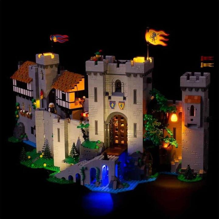 Produktbild Light my bricks LED Licht Set für LEGO 10305 Burg der Löwenritter