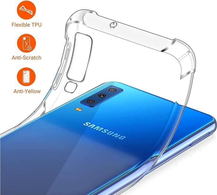 Immagine prodotto Screenguard Samsung Galaxy A7 2018 Custodia Crystal Soft Airbag Bumper (Samsung Galaxy A7 (2018))