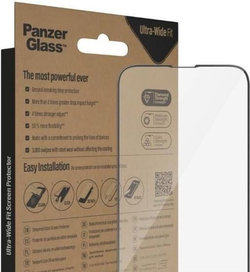 Actual product image PanzerGlass Ultra-Wide Fit Privacy (1 Piece, Apple iPhone 13)
