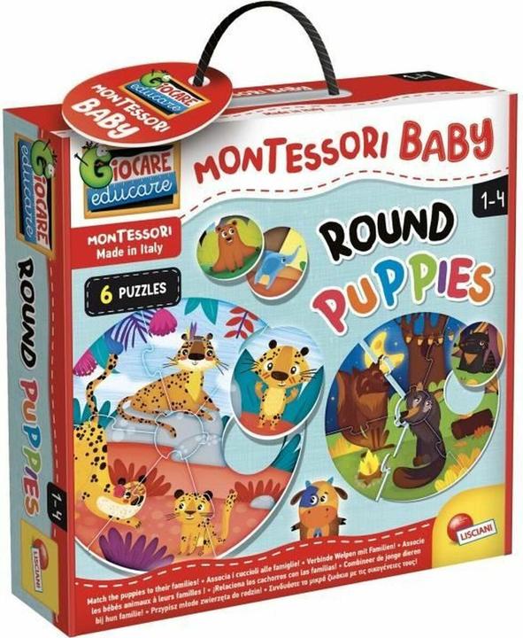 Actual product image Lisciani Preschool Montessori Baby Round (French)