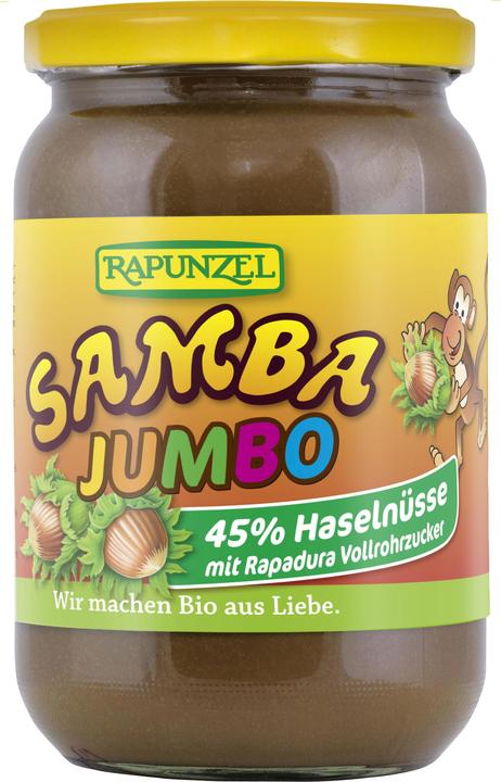 Image du produit Rapunzel Pâte à tartiner Samba noisette chocolat 750 g (750 g)