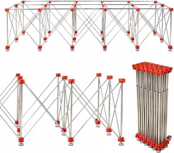 Rubi Klappbarer Arbeitstisch 300x120 cm 28917 (300 cm, 120 cm)