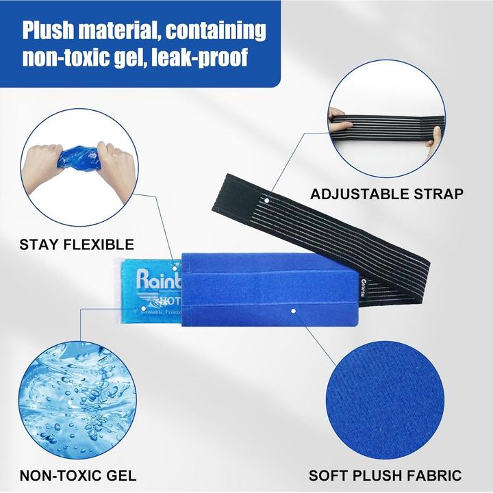 Produktbild Cbx Gel Kühlmütze, Migräne Mütze, Eiskappe (2 x)