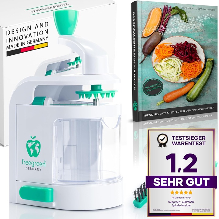 Produktbild Freegreen Spiralschneider mit Auffangsbehälter