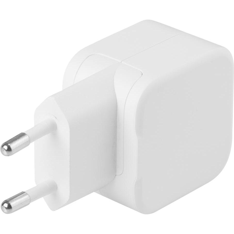 Thumbnail - Deltaco USBC-GAN01 (30 W), USB Ladegerät, Weiss
