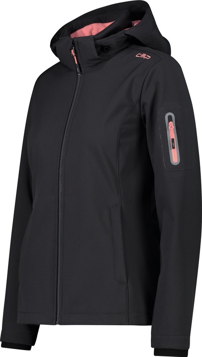 Actual product image CMP Campagnolo Women's Softshell Jacket Zip Hood (34, XXS)