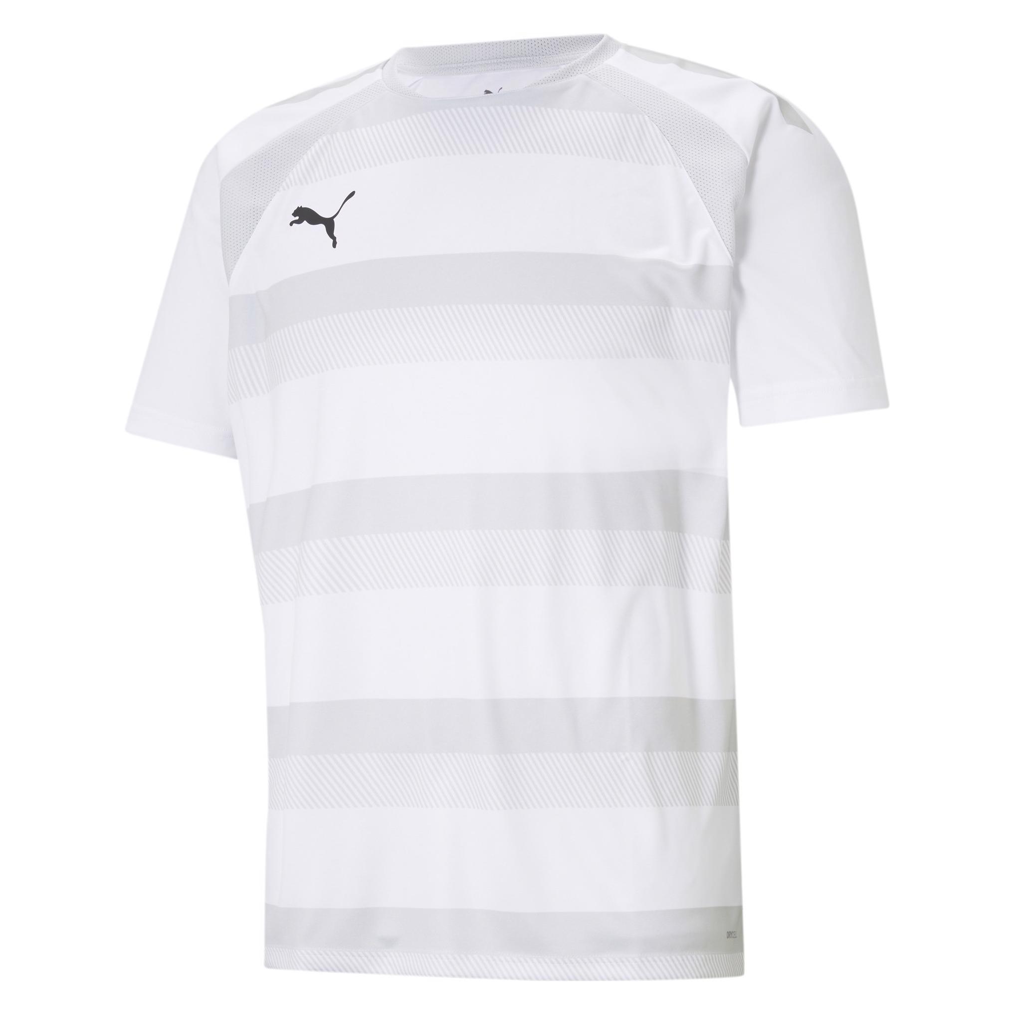 Puma, Herren, Sportshirt, TeamVISION Jersey-704921 (L), Weiss, L