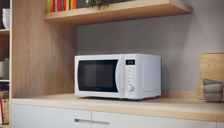 Image du produit Candy CMWA20SDLW Four à micro-ondes, Autonome, Capacité 20 L, 700 W, Blanc (20 l)