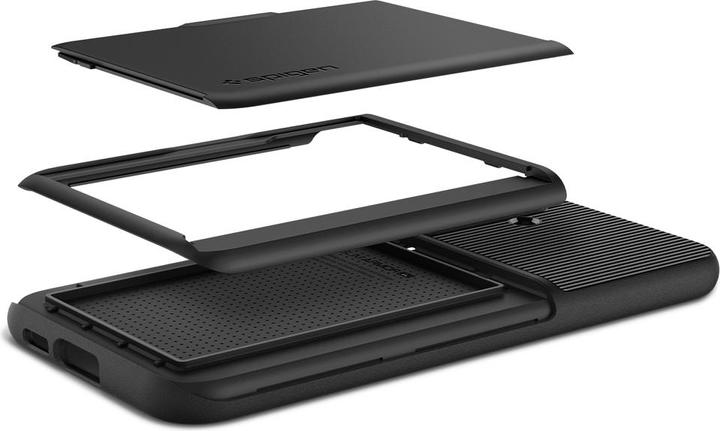 Produktbild Spigen Slim Armor CS Sam S23 FE czarny/black ACS06377 (Samsung Galaxy S23 FE)