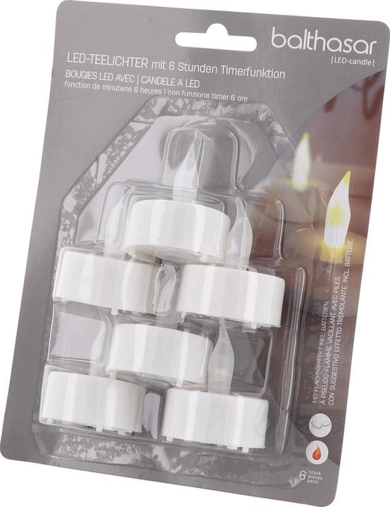 Balthasar LED Teelichte Luce (6 x)