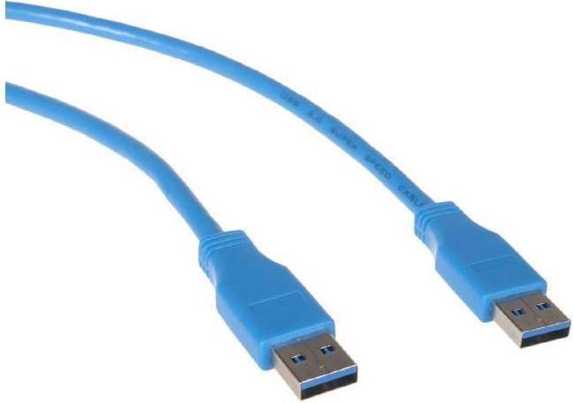 Actual product image Maclean MCTV-583 - USB 3.0 cable, AM-AM, plug-to-plug, 3m (3 m, USB 3.0)