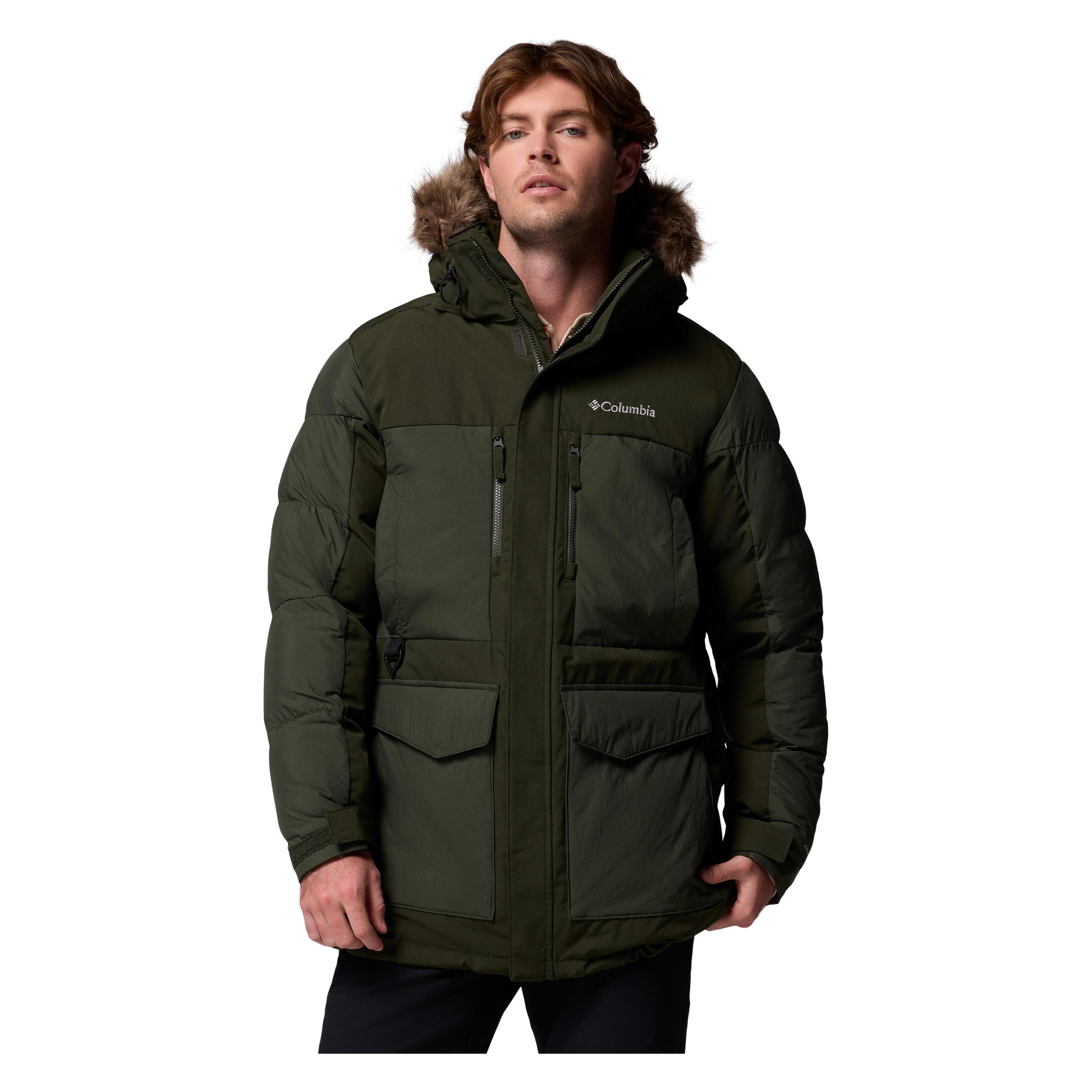 Columbia, Herren, Winterjacken, Marquam Peak Fusion™ Ii Parka, Grün, (S)