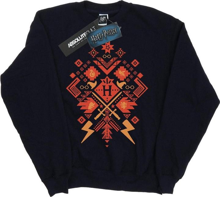 Produktbild Christmas Fair Isle Sweatshirt Mädchen (152, 158)