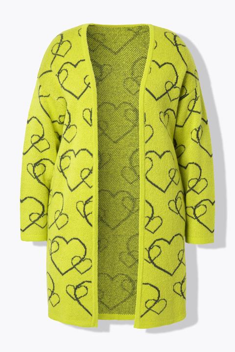 Produktbild Miamoda Strickjacke, Classic Fit, Herzmuster (60)