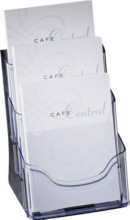Image du produit Sigel Porte-brochures de table acrylic avec 3 compartiments (A5)