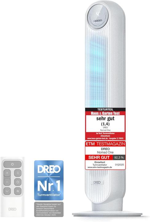 Actual product image Dreo Tower fan (28 dB)
