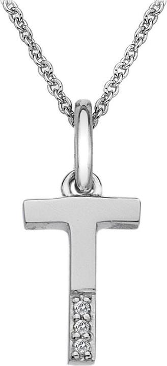 Produktbild Hot Diamonds Diamant Buchstaben Halskette T (Silber 925, 40 - 45 cm)