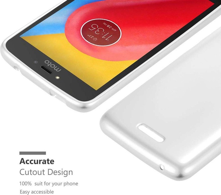 Produktbild Cadorabo TPU Matt Metallic Cover (Motorola Moto C)