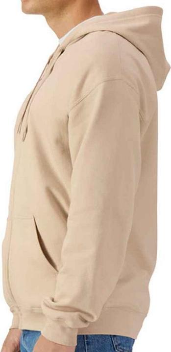 Immagine prodotto Gildan Felpa con Cappuccio e Zip Intera Tocco leggero Uomo (3XL)