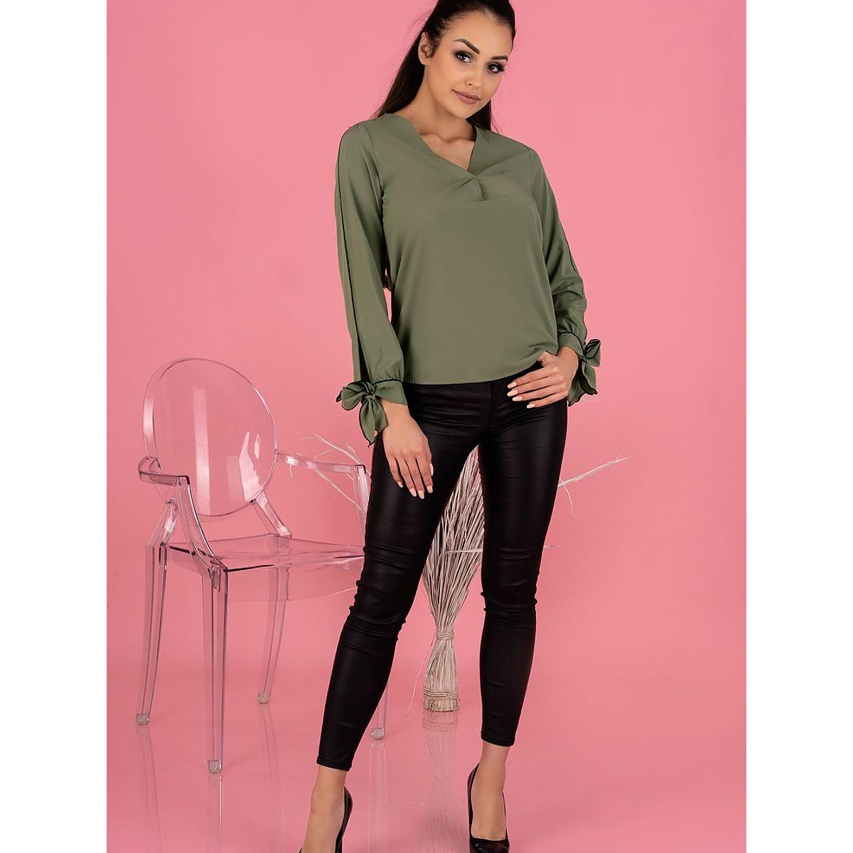 Merribel, Bluse, Bluse, Grün, (XL)