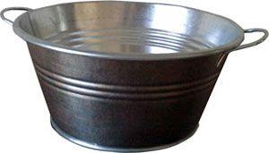 Produktbild Naturel Metal Wanne (26 x 12 cm)