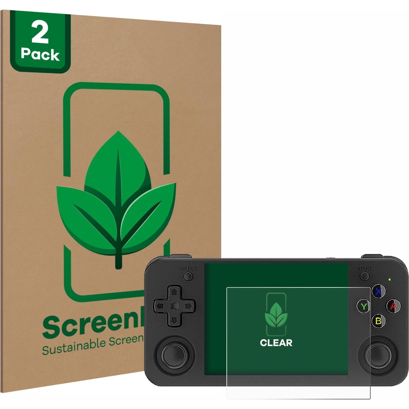 ScreenLeaf Schutzfolie nachhaltiger Displayschutz Displayschutzfolie Folie Klar Transparent, Weiteres Gaming Zubehör, Tr...