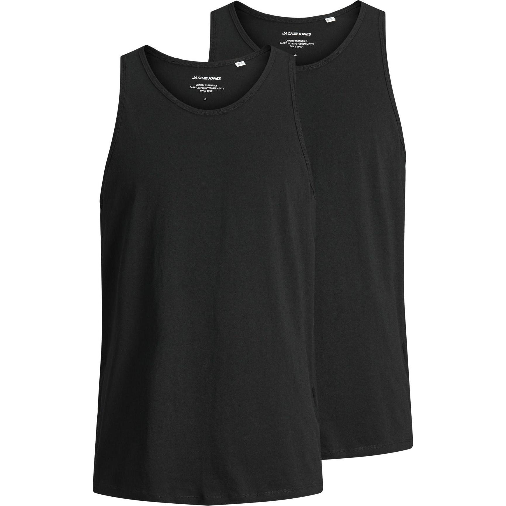 Jack & Jones, Herren, Shirt, Basic, Schwarz, (M)