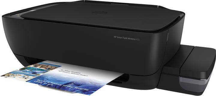Actual product image HP Smart Tank Wireless 455 - multifunction printer - color - inkjet - refilla (Ink, Colour)