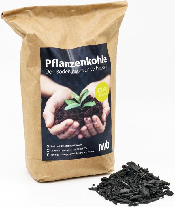 Produktbild IWB Pflanzenkohle (45 l, Erde ohne Torf)