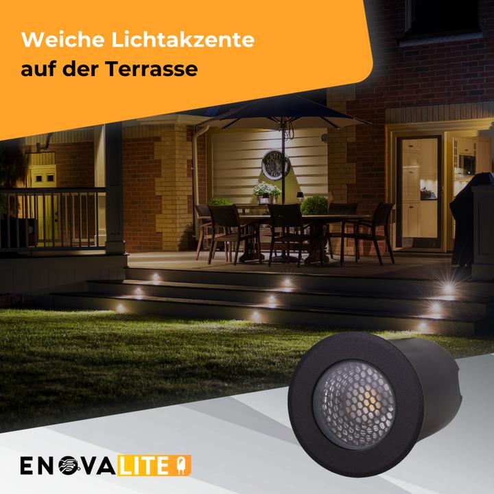 Produktbild Enovalite LED Bodeneinbaustrahler (3600 lm, IP67)