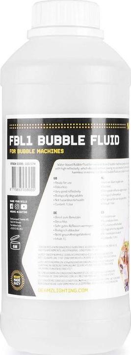 Image du produit BeamZ Liquide à bulles de savon (Liquide de brouillard)