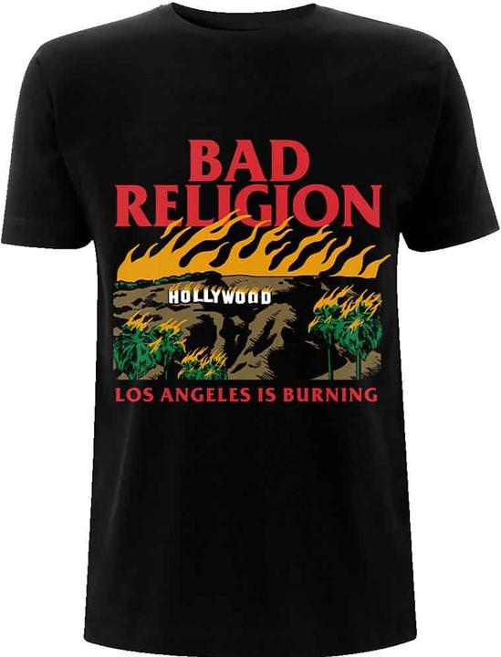 Actual product image Bad Religion Burning Black (M)