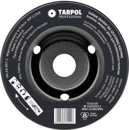 Image du produit Tarpol Rabot diagonal Tarnik, T-12 125 mm (TT12)