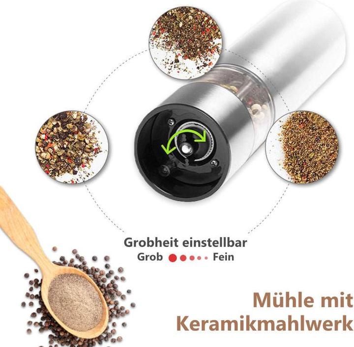 Actual product image Hermex Electric Pepper Mill (Various spices)