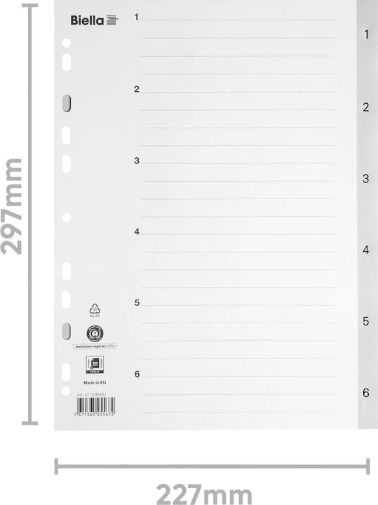 Image du produit Biella Registre PP