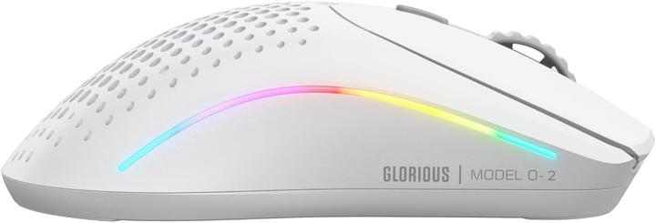 Actual product image Glorious Model O 2 Mini Wireless Gaming Mouse, White (Matte) (Wireless)