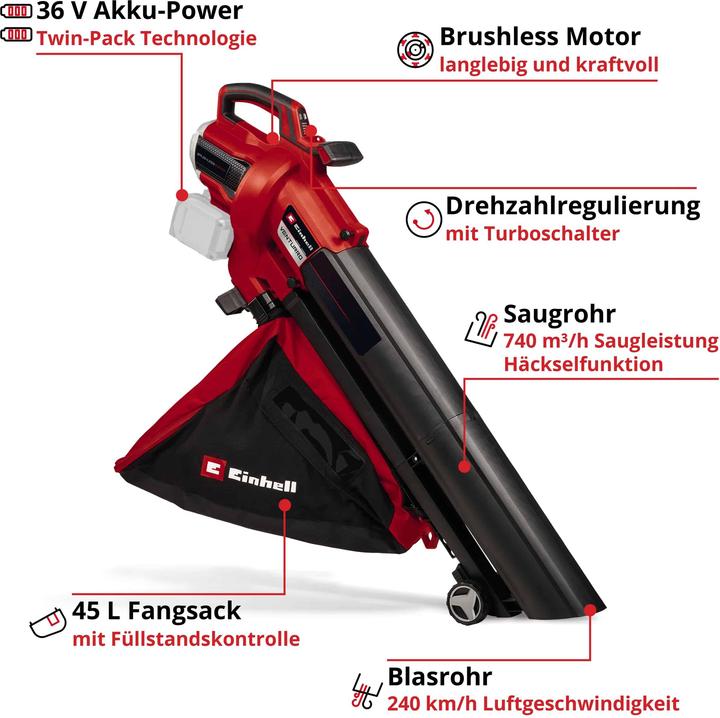 Battery Leaf Vacuum Cleaner Venturro 36/240 Solo (Rechargeable battery operated, Vacuum cleaners & blowers)