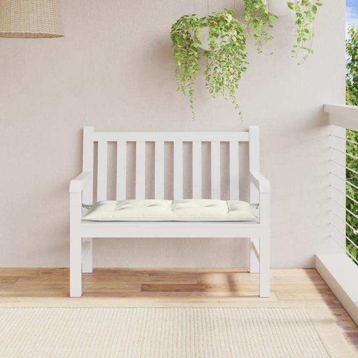 Actual product image VidaXL Garden bench cushion fabric (100 x 50 x 7 cm)