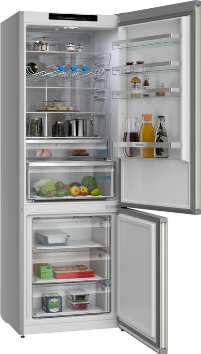 Produktbild Siemens KG49NVIBG, Freistehende Kühl-Gefrier-Kombination mit Gefrierbereich unten (440 l)