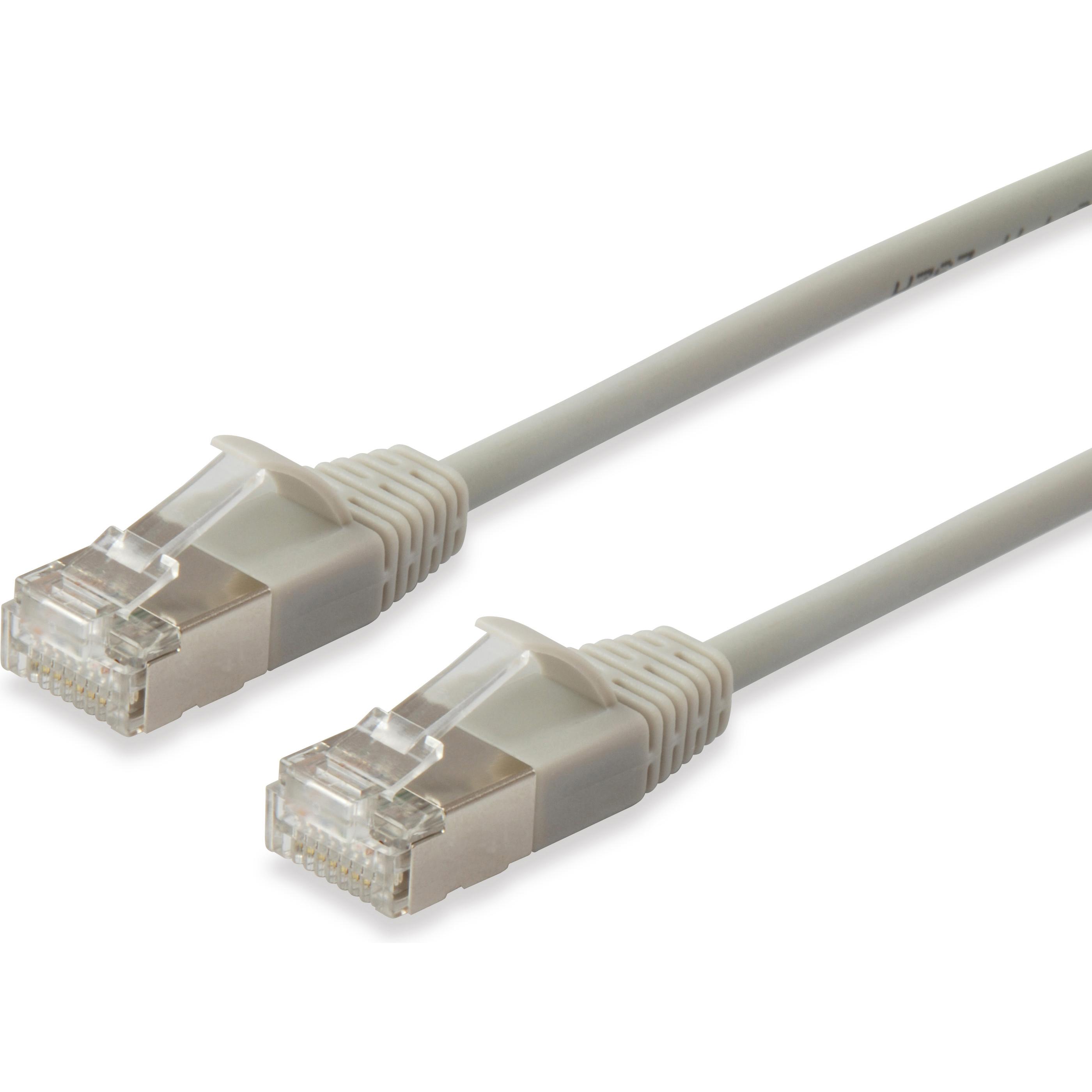 equip Patchkabel (F/FTP, CAT6a, 2 m), Netzwerkkabel