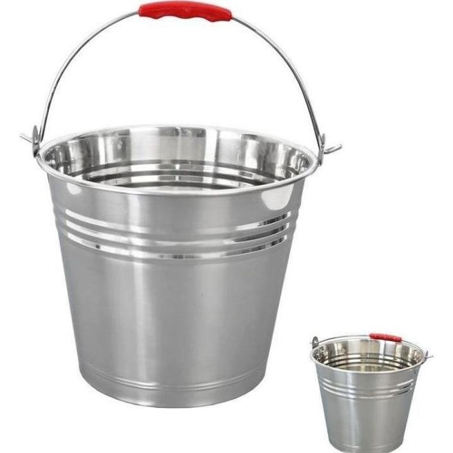 Orion Wiadro stalowe, nierdzewne 5L uniwersalny, Utensili pulizia