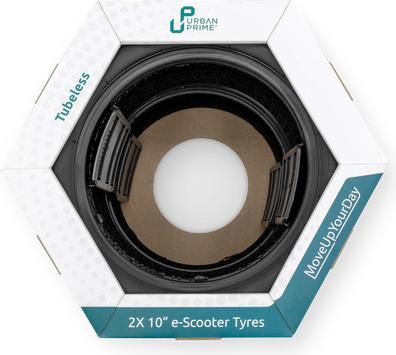 Produktbild Urban Prime Kit De 2 Pneus 10 Tubeless Compatible Toutes Trottinettes 10.