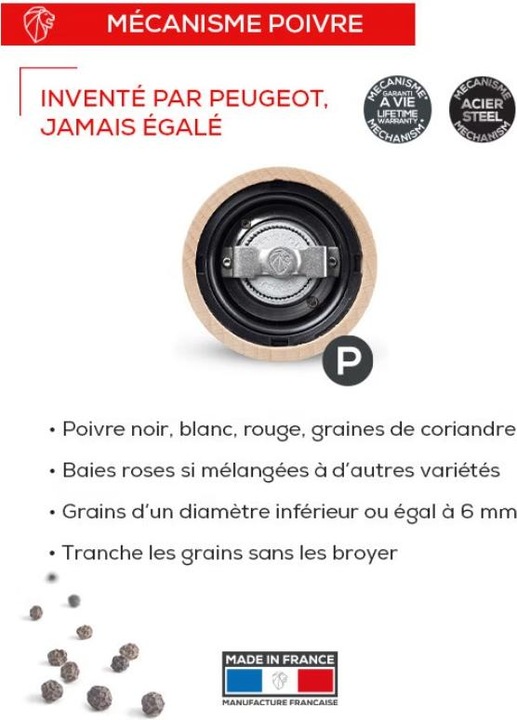 Actual product image Peugeot Paris (Pepper)