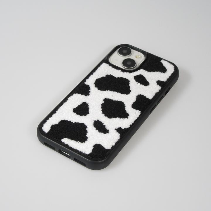 Immagine prodotto PhoneLook Rivestimento in silicone con superficie trapuntata effetto pelle di mucca (Apple iPhone 15)