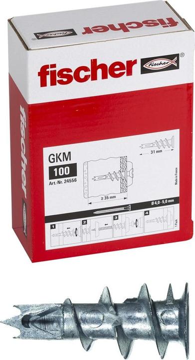 Produktbild Fischer Gipskartondübel Metall GKM