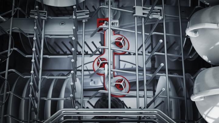 Actual product image Bosch Hausgeräte Series 6, Undercounter dishwasher, 60 cm, stainless steel, SMU6ZCS18E