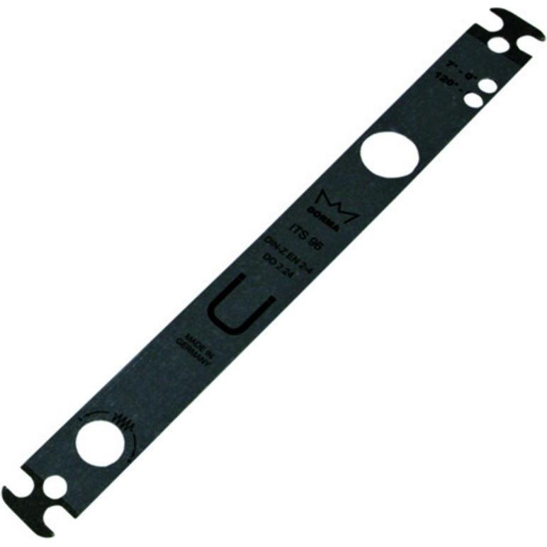 Gyso, Türöffner + Türschliesser, Brandschutzstreifen Roku-Strip (Zimmertür, Eingangstür, Holztür, Balkontür, Indoor)