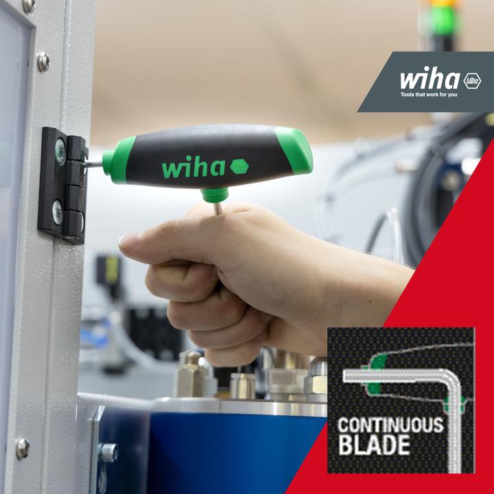 Productafbeelding Wiha L-sleutel met kruisgreepset ComfortGrip TORX®6 stuks met zijaandrijving