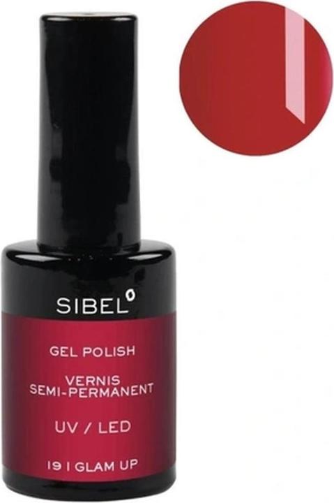 Sibel Gel Nail Polish Color 19 Glam Up - 14 Milliliters